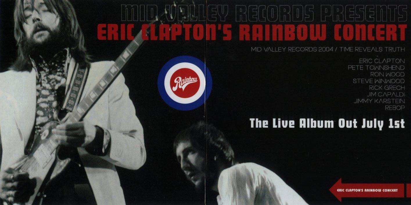 Eric Clapton Rainbow Concert 1973 : Booklet 1